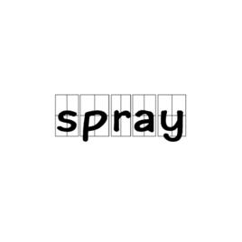 spray[英語單詞]