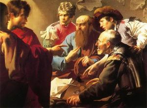 《聖馬太的召喚》亨德里克·特爾·布呂根