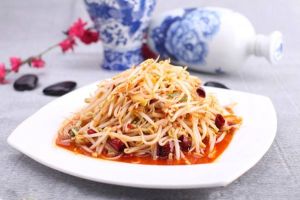 生拌豆芽菜 生拌豆芽菜