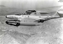 F-89H，注意“獵鷹”飛彈
