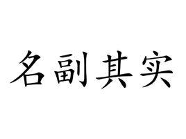 名副其實