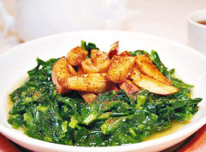 蝦籽扒冬筍 蝦籽扒冬筍