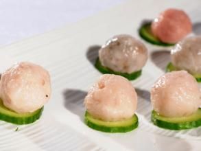 鮮貝蝦茸圓子 鮮貝蝦茸圓子