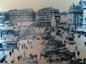 （圖）20世紀初的法國馬賽港