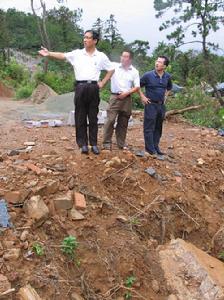 領導下鄉考察浙江北侖區新碶街道