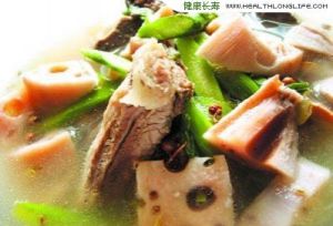 蓮藕冬瓜扁豆湯 蓮藕冬瓜扁豆湯