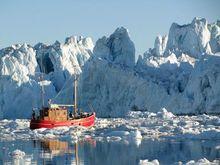 北極冰川的消退