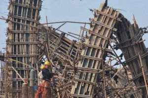 腳手架坍塌 腳手架坍塌