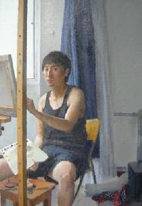 作品《鏡像系列之自畫像》