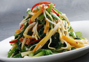 涼拌西芹金針菇 涼拌西芹金針菇