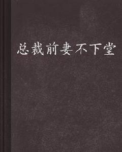 總裁前妻不下堂 總裁前妻不下堂