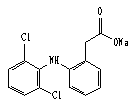雙氯芬酸鈉結構式