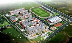 薊縣第二中學鳥瞰