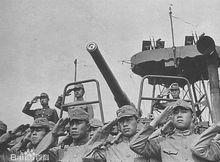 江上軍時代（軍服改變為陸軍式）