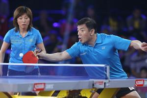 家庭組冠軍——韓民和徐愛麗(山東)