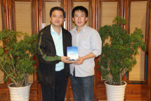 黨利奎與中央藝術研究院歐建平教授