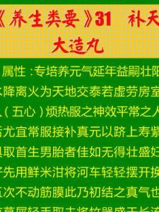 補天大造丸 補天大造丸