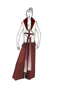 歌隊服裝設計效果圖