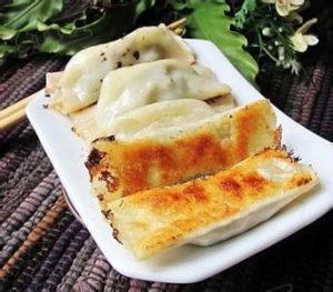 薺菜豬肉鍋貼 薺菜豬肉鍋貼