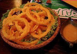 炸洋蔥圈 炸洋蔥圈