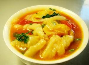 番茄面魚包菜 番茄面魚包菜