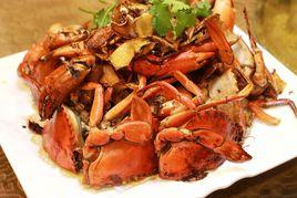 香煎紅膏蟹 香煎紅膏蟹