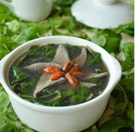 枸杞豬肝菠菜湯 枸杞豬肝菠菜湯