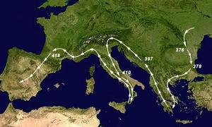 羅馬軍隊的戰術勝利改變不了蠻族入侵的大趨勢