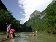 布柳河仙人橋景區