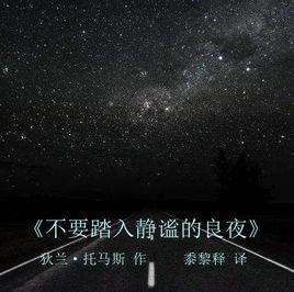 不要踏入靜謐的良夜 不要踏入靜謐的良夜