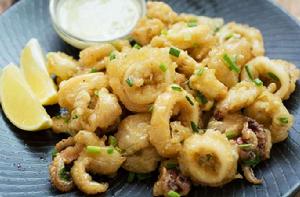 芥末魷魚圈 芥末魷魚圈