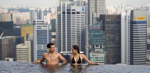 金沙娛樂城樓頂泳池