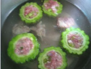 肉末釀苦瓜 肉末釀苦瓜