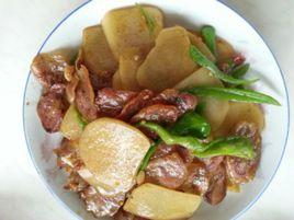 臘腸土豆片 臘腸土豆片