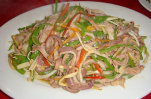 肚絲煨面 肚絲煨面