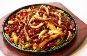 香辣鐵板魷魚須 香辣鐵板魷魚須