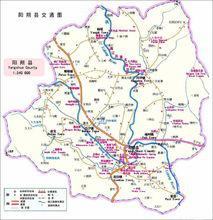 陽朔縣交通地圖