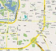 北京青旅地理位置展示