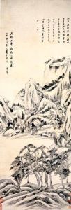 明董其昌松溪幽勝圖軸 明董其昌松溪幽勝圖軸