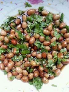 醋拌香菜花生米 醋拌香菜花生米