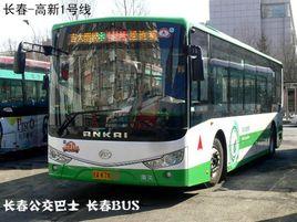 長春公交高新1號線 長春公交高新1號線