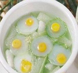 柴把鴿蛋火腿湯 柴把鴿蛋火腿湯