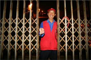 梅隴站最後關閉的瞬間