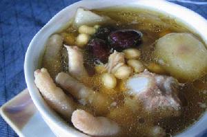 雞肉黃豆湯 雞肉黃豆湯