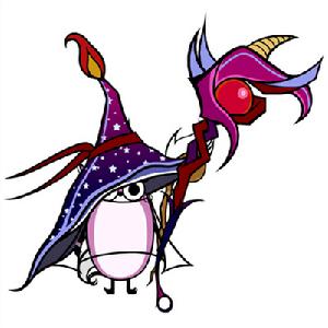 小M，職業魔法師