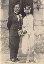 曾仲鳴和方君壁結婚照