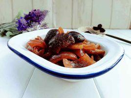 香菇炒豬皮 香菇炒豬皮