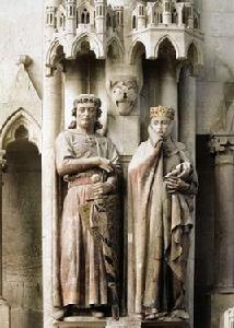 埃克哈德與烏塔夫婦像 埃克哈德與烏塔夫婦像