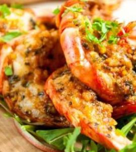 蒜香黃油烤大蝦 蒜香黃油烤大蝦