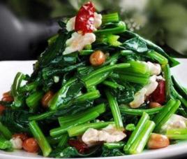 薑汁大蒜拌菠菜 薑汁大蒜拌菠菜